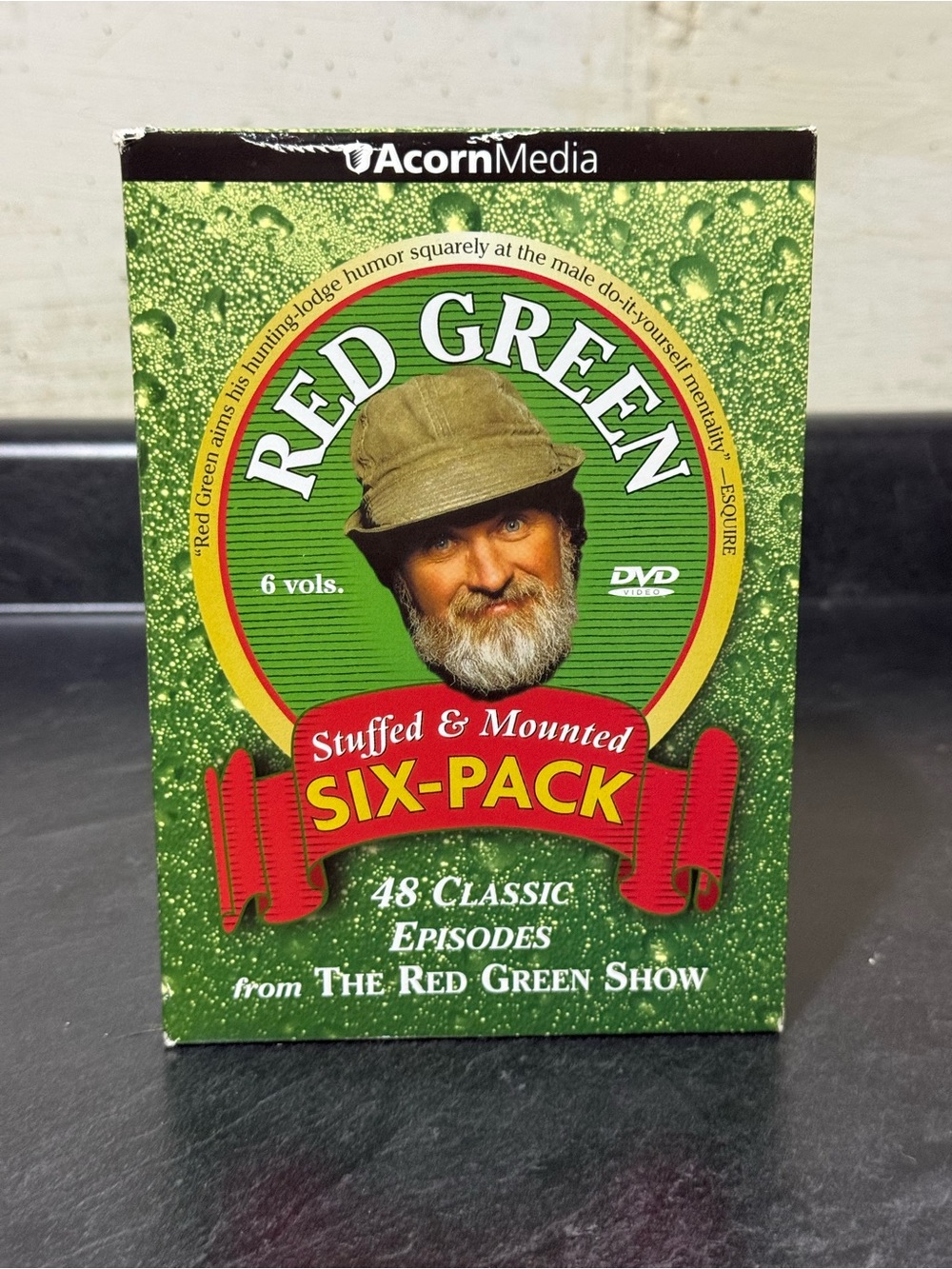 Acorn Media Red Green Stuffed & Mounted Six-Pack 6 DVD Box Set 48 Episodes 2003